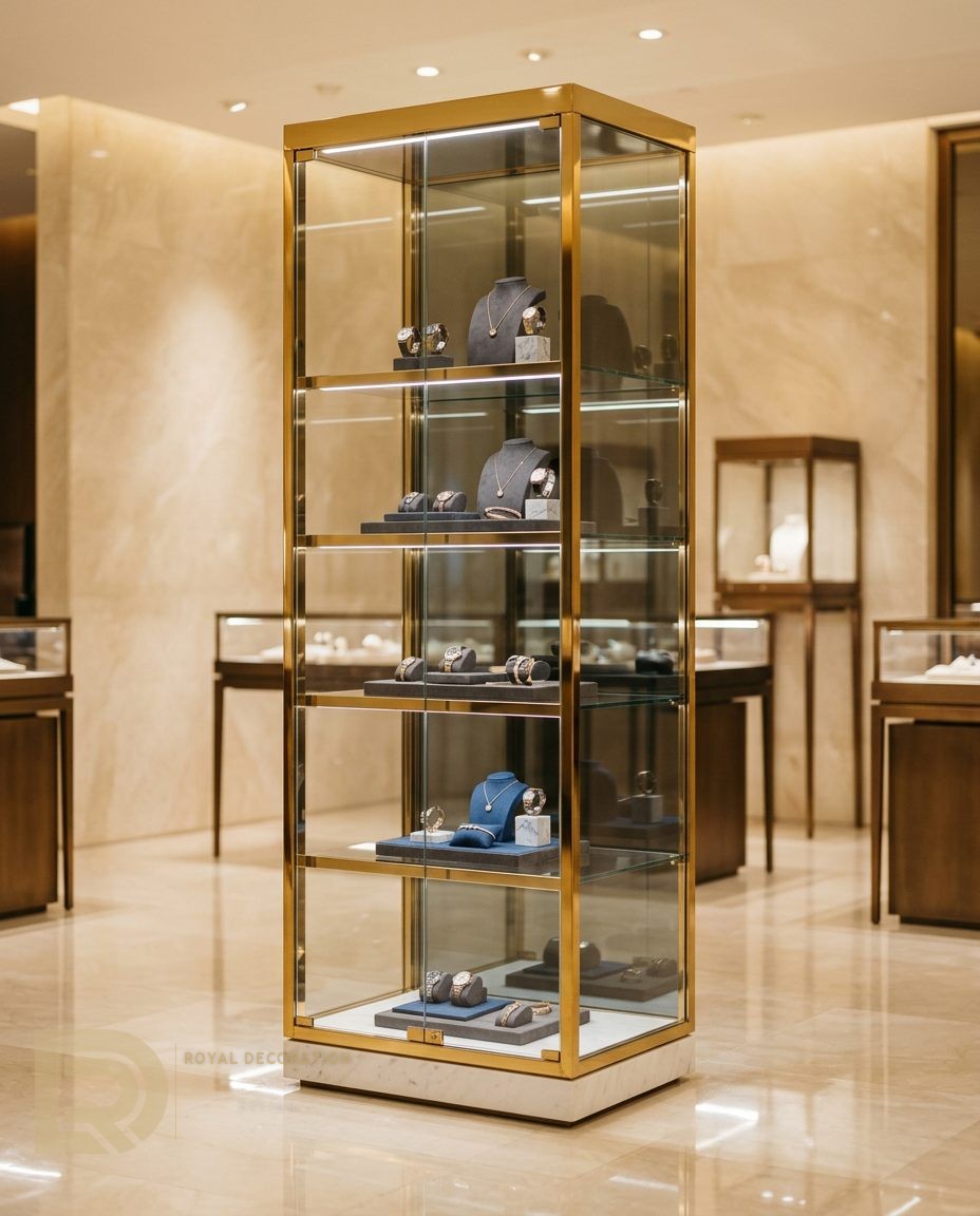 Jewellery showroom gold tower